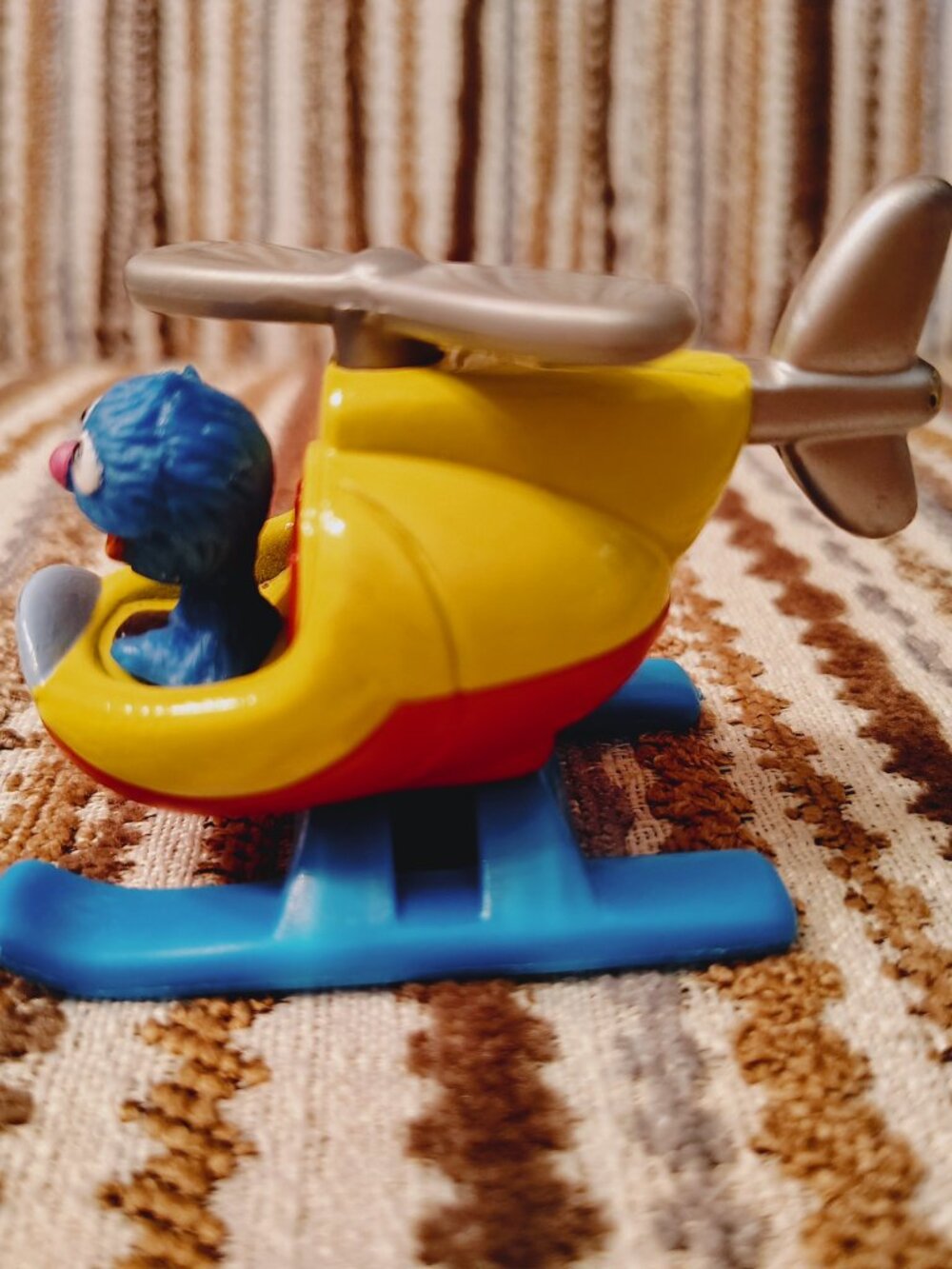Sesame Street Grover Lot Of 2 Toys Action Figures Super Grover Helicopter - Picture 5 of 10